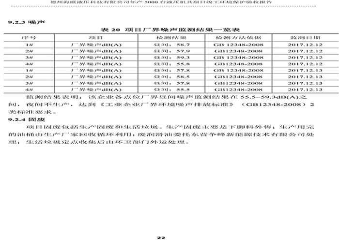 驗(yàn)收檢測報告